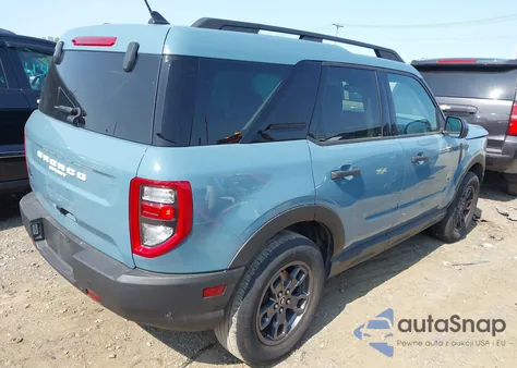 2022 Ford Bronco Sport Big Bend z USA, uszkodzony, nr VIN 3FMCR9B61NRD57778